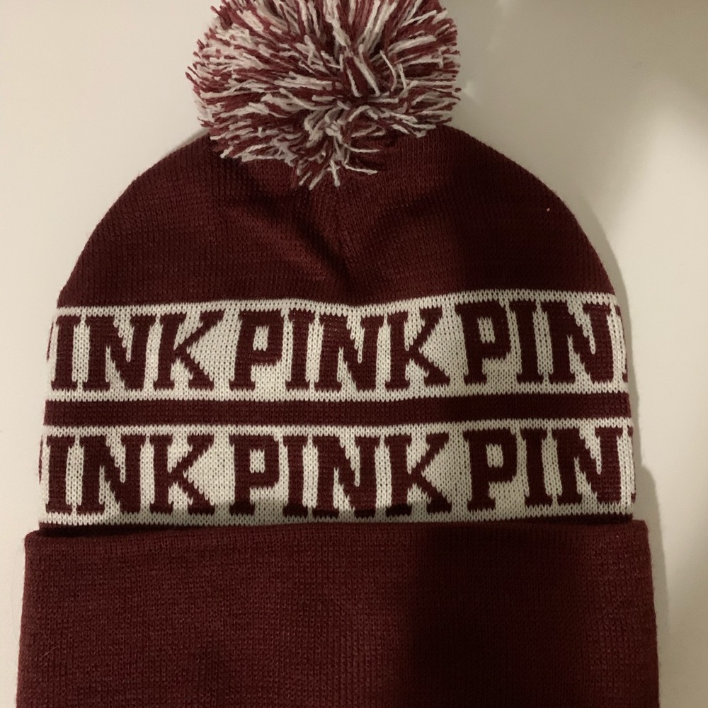 PINK beanie